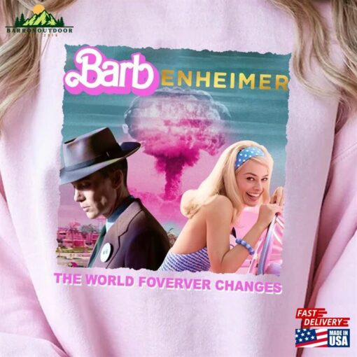 Barbenheimer Comfort Colors Shirt Barbie Oppenheimer 2023 Classic Unisex