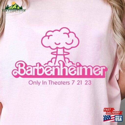 Barbenheimer Comfort Colors Shirt Barbie Oppenheimer Tee Funny T-Shirt Classic Sweatshirt