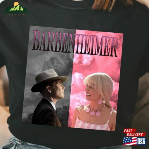 Barbenheimer Comfort Colors Shirt Barbie Oppenheimer The Ultimate Double Feature Hoodie Unisex