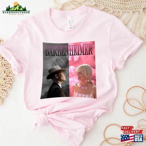 Barbenheimer Comfort Colors Shirt Barbie Oppenheimer The Ultimate Double Feature Hoodie Unisex