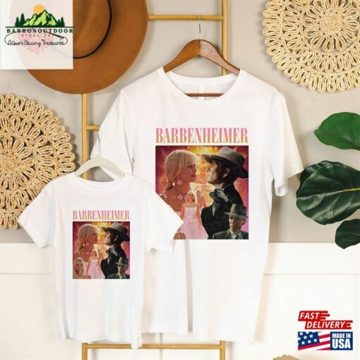 Barbenheimer Comfort Colors Shirt Barbie Vs Oppenheimer T-Shirt Classic