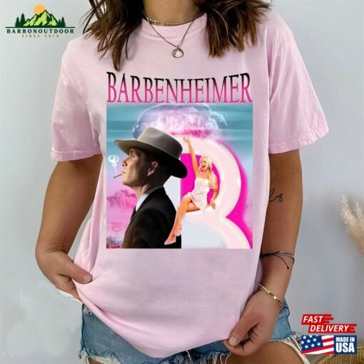 Barbenheimer Comfort Colors Shirt Come On Baby Lets Go Party Barbie X Oppenheimer T-Shirt Unisex