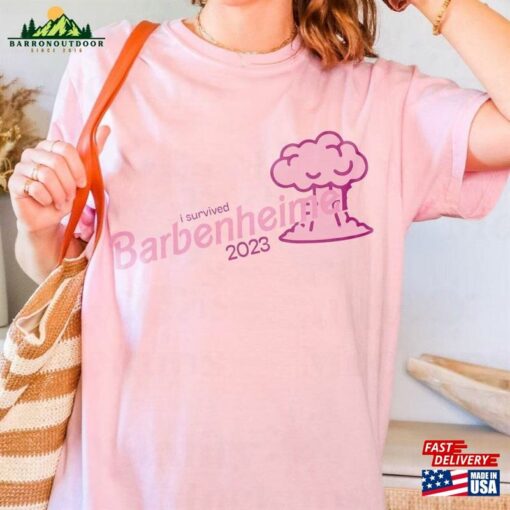 Barbenheimer Comfort Colors Shirt Oppenheimer Barbie Movie Sweatshirt Hoodie