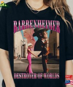 Barbenheimer Destroyer Of World Essential T-Shirt Vintage 90’S Shirt Classic
