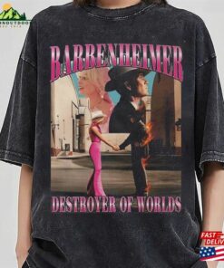 Barbenheimer Destroyer Of World Essential T-Shirt Vintage 90’S Shirt Classic