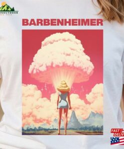 Barbenheimer Graphic Poster Shirt Barbie X Oppenheimer 2023 Comfort Color Hoodie Sweatshirt 2
