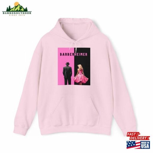 Barbenheimer Hoodie Gift Barbie Oppenheimer Blockbuster Christopher Nolan Unisex T-Shirt