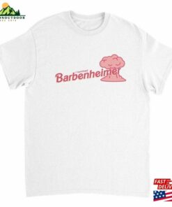 Barbenheimer I Survived Shirt Barbie Oppenheimer Movie Pink Explosion Hoodie T-Shirt