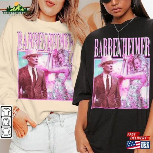 Barbenheimer Movie Shirt Oppenheimer 90S Y2k Vintage Retro Style Sweatshirt Classic T-Shirt