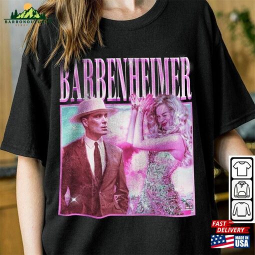 Barbenheimer Movie Shirt Oppenheimer 90S Y2k Vintage Retro Style Sweatshirt Unisex