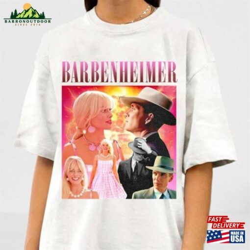 Barbenheimer Movie T-Shirt 2023 Shirt Barbie Oppenheimer Tee Sweatshirt Classic