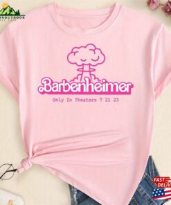 Barbenheimer Only In Theaters 7 21 23 Shirt Movie Trending 2023 T-Shirt Hoodie Unisex Barbenheimer Only In Theaters 7 21 23 Shirt Movie Trending 2023 T-Shirt Hoodie Unisex