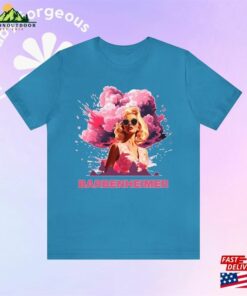 Barbenheimer Pink Bomb Unisex Jersey Short Sleeve Tee Shirt Sweatshirt Hoodie 2 Barbenheimer Pink Bomb Unisex Jersey Short Sleeve Tee Shirt Sweatshirt Hoodie 3