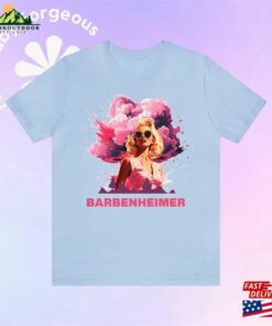 Barbenheimer Pink Bomb Unisex Jersey Short Sleeve Tee Shirt Sweatshirt Hoodie 3 Barbenheimer Pink Bomb Unisex Jersey Short Sleeve Tee Shirt Sweatshirt Hoodie 4