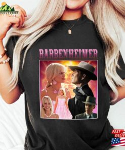 Barbenheimer Retro Shirt Barbie Oppenheimer Tee Movie Inspired Hoodie Unisex