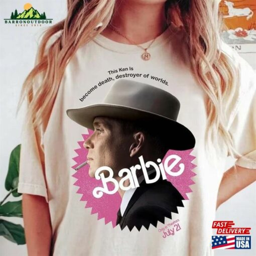 Barbenheimer Shirt Barbie And Oppenheimer Movie T-Shirt Unisex