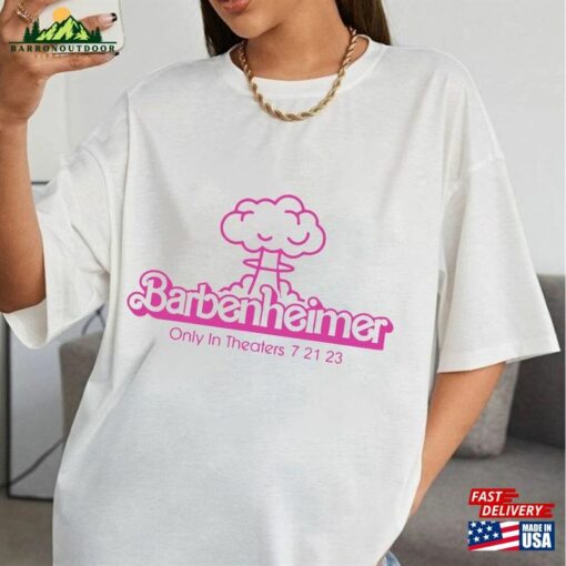 Barbenheimer Shirt Barbie Movie Oppenheimer Barbieheimer Active Sweatshirt T-Shirt Classic