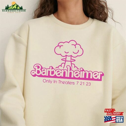 Barbenheimer Shirt Barbie Movie Oppenheimer Barbieheimer Active Sweatshirt T-Shirt Classic