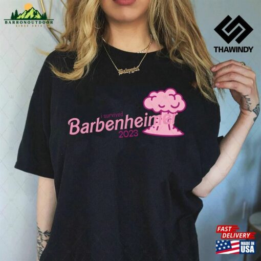 Barbenheimer Shirt Barbie Movie Oppenheimer T-Shirt Hoodie Unisex