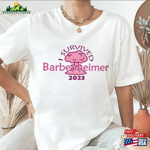 Barbenheimer Shirt Barbie Oppenheimer Funny Movie Hoodie T-Shirt