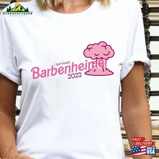 Barbenheimer Shirt Barbie Oppenheimer Funny T-Shirt Classic