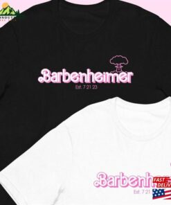 Barbenheimer Shirt Barbie Oppenheimer Movie Funny Sweatshirt T-Shirt