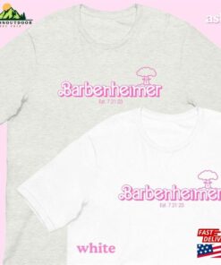 Barbenheimer Shirt Barbie Oppenheimer Movie Funny Sweatshirt T-Shirt