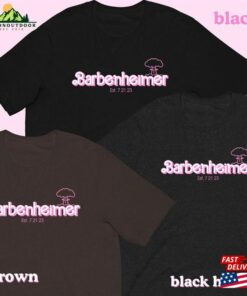 Barbenheimer Shirt Barbie Oppenheimer Movie Funny Sweatshirt T-Shirt 2 Barbenheimer Shirt Barbie Oppenheimer Movie Funny Sweatshirt T Shirt 3