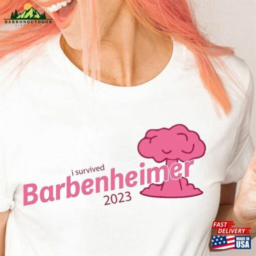 Barbenheimer Shirt Barbie Oppenheimer Movie T-Shirt Hoodie