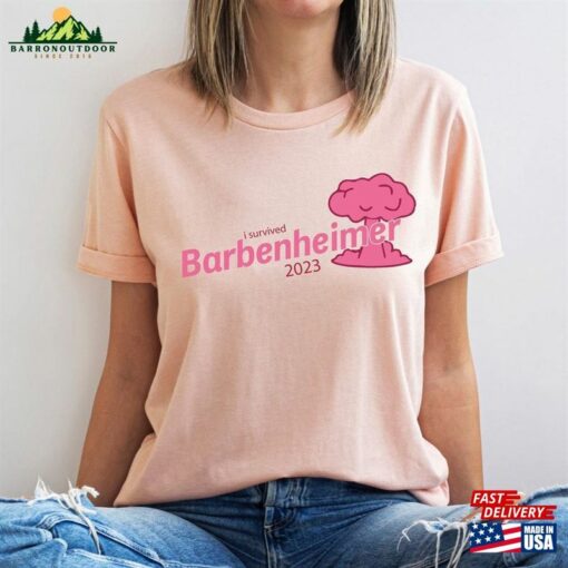 Barbenheimer Shirt Barbie Oppenheimer Movie T-Shirt Hoodie