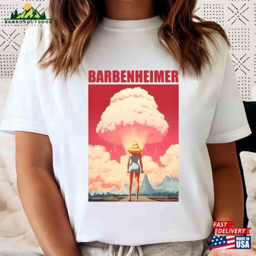 Barbenheimer Shirt Barbie Oppenheimer T-Shirt Moive Inspired Unisex Sweatshirt