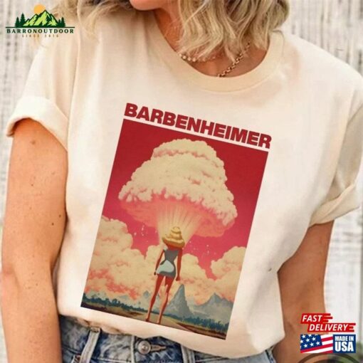 Barbenheimer Shirt Barbie Oppenheimer T-Shirt Moive Inspired Unisex Sweatshirt