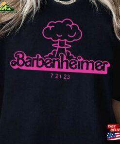 Barbenheimer Shirt Barbie Oppenheimer Tee Cillian Murphy Margot Robbie Classic Hoodie