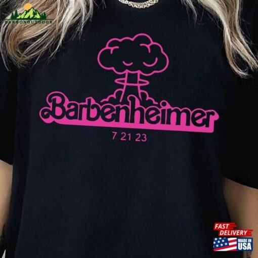 Barbenheimer Shirt Barbie Oppenheimer Tee Cillian Murphy Margot Robbie Classic Hoodie