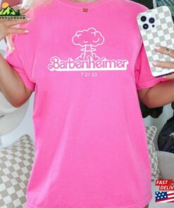 Barbenheimer Shirt Barbie Oppenheimer Tee Cillian Murphy Margot Robbie Classic Hoodie 2 Barbenheimer Shirt Barbie Oppenheimer Tee Cillian Murphy Margot Robbie Classic Hoodie 3