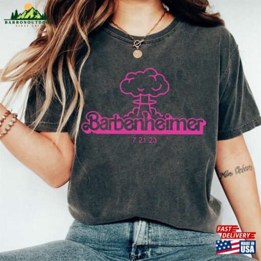 Barbenheimer Shirt Barbie Oppenheimer Tee Cillian Murphy Margot Robbie Classic Hoodie