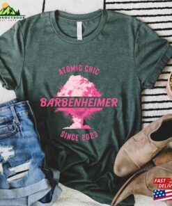 Barbenheimer Shirt Barbie Oppenheimer Tee Funny T-Shirt Movie Inspired 2023 Classic Hoodie