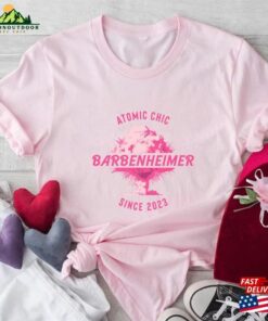 Barbenheimer Shirt Barbie Oppenheimer Tee Funny T Shirt Movie Inspired 2023 Classic Hoodie 3