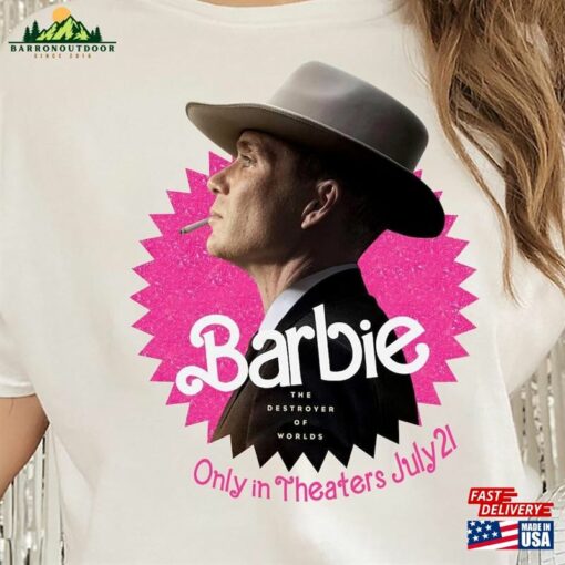 Barbenheimer Shirt Barbie Oppenheimer Tee Movie Inspired T-Shirt Unisex