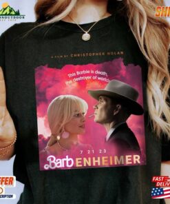 Barbenheimer Shirt Barbie Vs Oppenheimer Cillian Murphy Margot Robbie Fan Classic Unisex