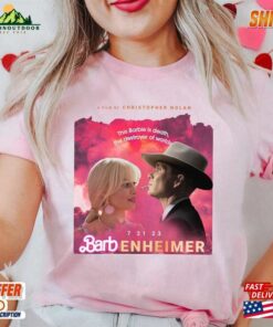 Barbenheimer Shirt Barbie Vs Oppenheimer Cillian Murphy Margot Robbie Fan Classic Unisex 4