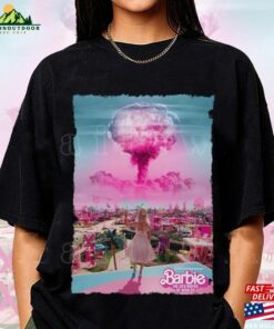 Barbenheimer Shirt Barbie X Oppenheimer Double Feature Hoodie T-Shirt