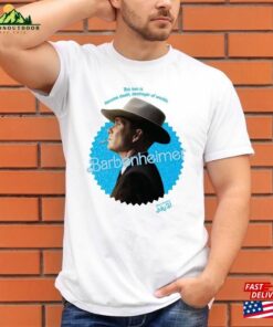 Barbenheimer Shirt Barbie X Oppenheimer Double Feature Sweatshirt T-Shirt 2 Barbenheimer Shirt Barbie X Oppenheimer Double Feature Sweatshirt T Shirt 3