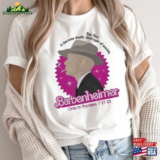 Barbenheimer Shirt Barbie X Oppenheimer Funny Classic Unisex