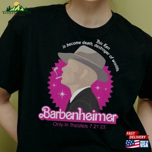 Barbenheimer Shirt Barbie X Oppenheimer Funny Classic Unisex