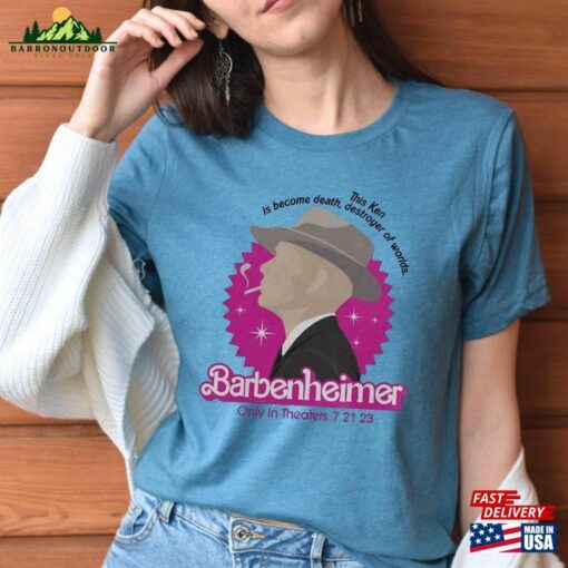 Barbenheimer Shirt Barbie X Oppenheimer Funny Classic Unisex