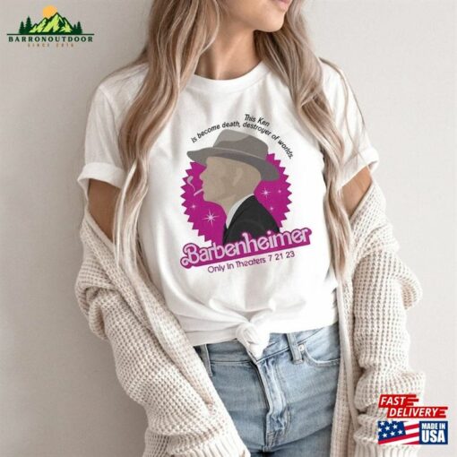 Barbenheimer Shirt Barbie X Oppenheimer Funny Hoodie Sweatshirt