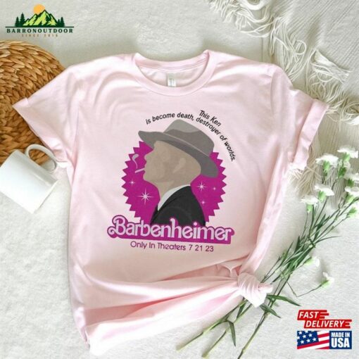 Barbenheimer Shirt Barbie X Oppenheimer Funny Hoodie Sweatshirt