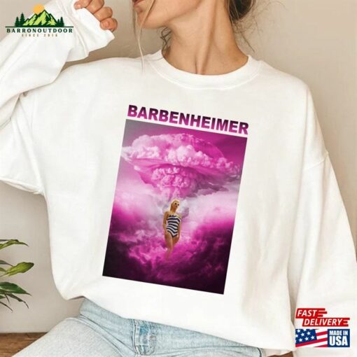 Barbenheimer Shirt Barbie X Oppenheimer Funny Unisex Sweatshirt