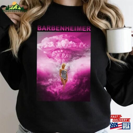 Barbenheimer Shirt Barbie X Oppenheimer Funny Unisex Sweatshirt